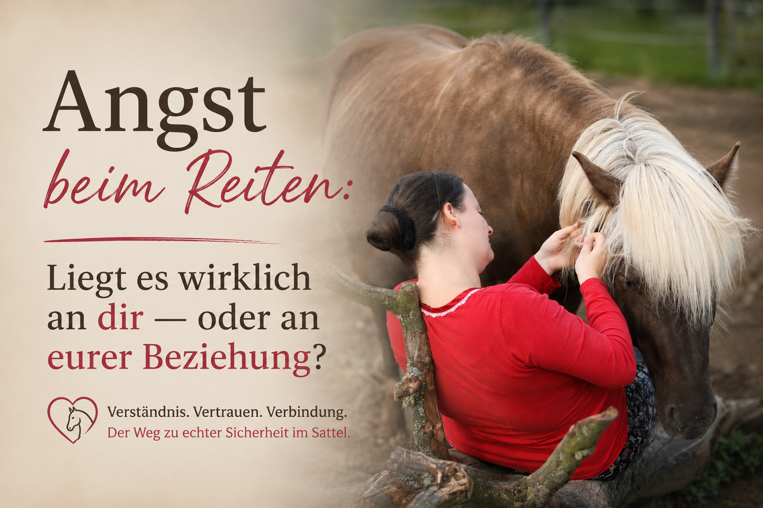 Angst beim Reiten: Liegt es wirklich an dir — oder an eurer Beziehung?